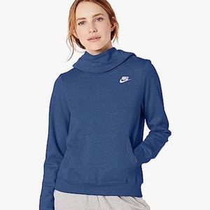 Nike Womens NSW Fleece Hoodie Varsity